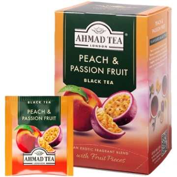 20 Alu. Black Fruit Tea. Peach & Passion Fruit