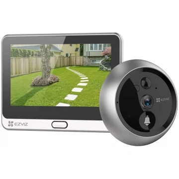 Videodomofons EZVIZ DP2C 2 MP 10.9 cm Sudraba