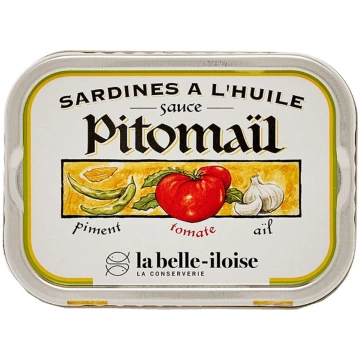 Sardīnes pikantā PITOMAIL mērcē LA BELLE ILOISE