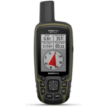 GARMIN GPSMAP 65s, Multi-Band GPS tūrisma navigaci