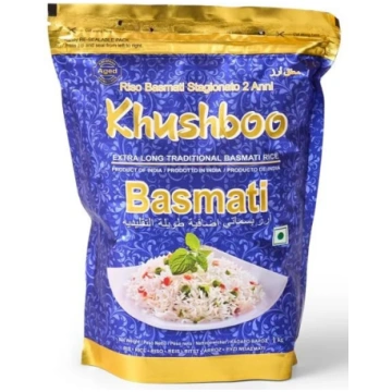 Basmati Rīsi Extra Long Khushboo 1kg Indija