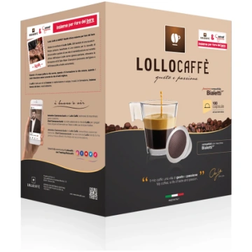 Capsules Lollo Mélange Decaf compatibles Bialetti