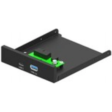 CASE ACC FRONT 3.5" PANEL/USB 2P FDI3-U3C-01 GEMBR