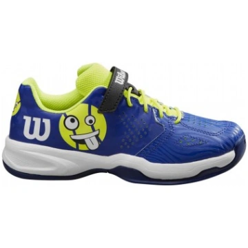 WILSON TENISA APAVI BĒRNU KAOS EMO Bluing/Safety Y