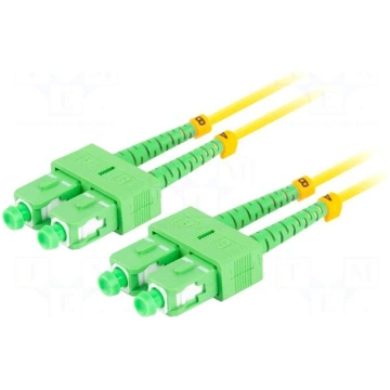 Fiber patch cord | SC/APC,both sides | 10m | 9/125