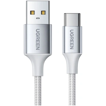 Pīts kabelis USB-A - USB-C QC 3.0 3A 1m - balts UG