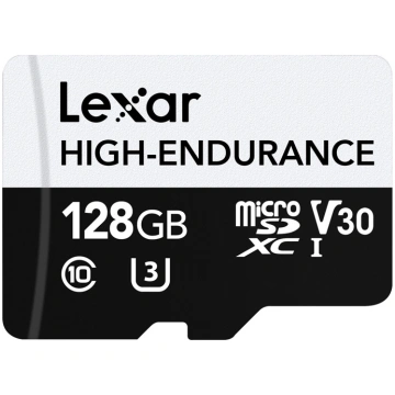 Lexar High-Endurance microSDHC/microSDXC 128GB mem