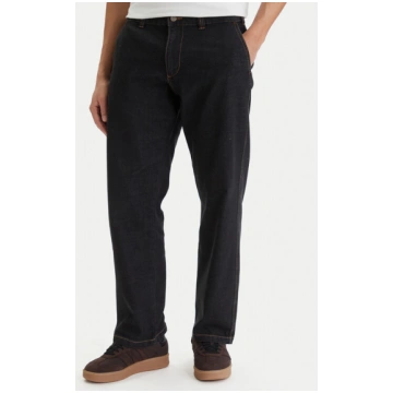 RVCA Džinsi Americana Dayshift 23A193503 Melns Her