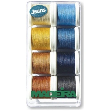 Šūšanas diegu komplekts Madeira Aerofil "Jeans" No