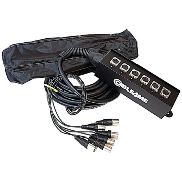 Cable4Me Multicore MC 6/10, XLR, 10 m
