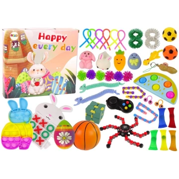LeanToys nocnych Fidget Toys Pop It Squishy Antyst