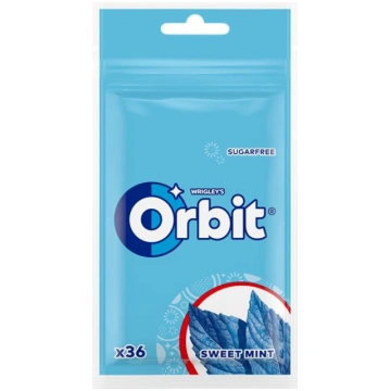 ORBIT Sweet Mint Pouch 36 gab. 450-27211