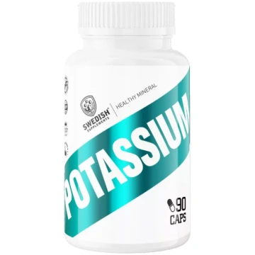SWEDISH SUPPLEMENTS Potassium kapsulas, 90 gab