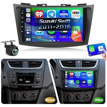 NHOPEEW 2G + 64G Android auto radio Suzuki Swift 2