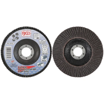 Ziedlapiņu slīpēšanas aplis | Ø 125 mm | K 60 (397