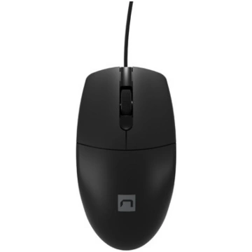 Natec | Mouse | Ruff Plus | Wired | Black