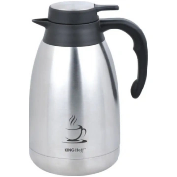 Termoss, tērauds, 2 L, dubultsienu, KINGHoff, KH 1