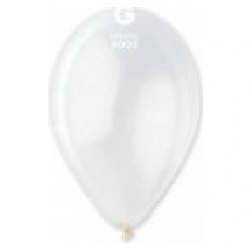 Baloni bezkrāsaini, caurspīdīgi, GEMAR, 26cm GEMAR