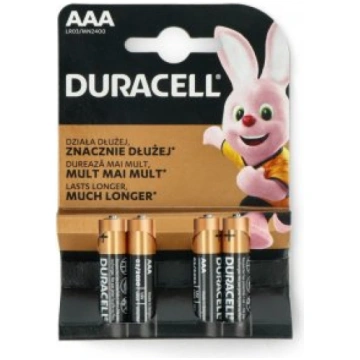 Baterijas 4gb AAA Duracell MN 1500Basic 7064