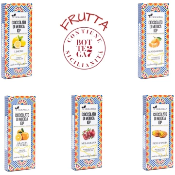 4 bars of 50 g and gift box Ciokarrua