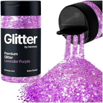 Hemway Lavender Purple Glitter Extra Chunky 115 g 