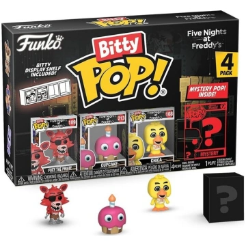 Blister 4 figures Bitty POP Five Nights at Freddys