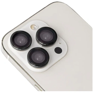 Set of lens glasses for iPhone 16 Plus 6,7" black 