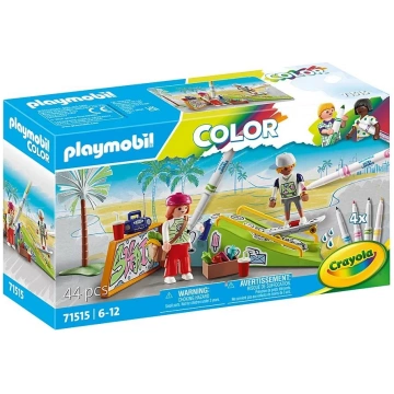 Konstruktors Playmobil Color Skeitparks 71515, 44 