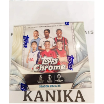 2024-25 Topps Chrome UEFA Club Competitions Jumbo 