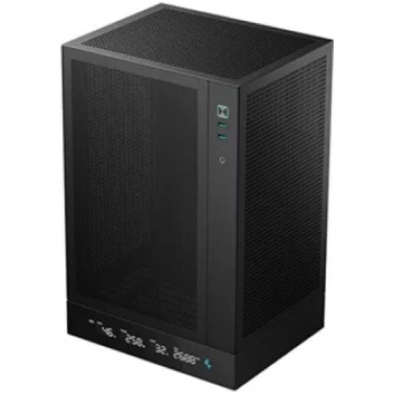 Deepcool PC Gaming Case | CH170 DIGITAL | Black |