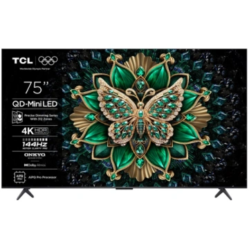 TCL 75" C6K – 4K QD Mini-LED Google TV 75C6K