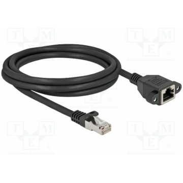 Extender Ethernet; S/FTP; Cat 6a; RJ45 socket,RJ45