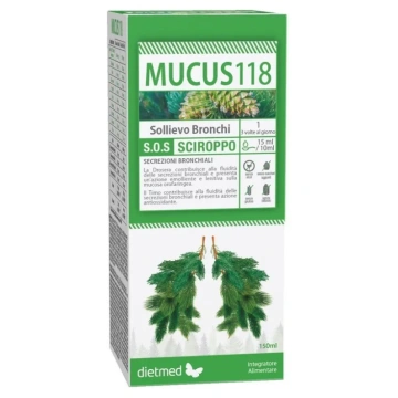 DIETMED MUCUS 118 SCIROPPO MUCOLITICO TOSSE GRASSA