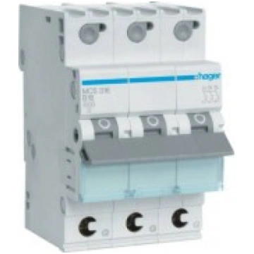 Automātslēdzis 6kA C 13A 3P Quick Connect Hager MC