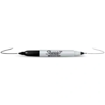 Marķieris Sharpie Twin Tip,melns