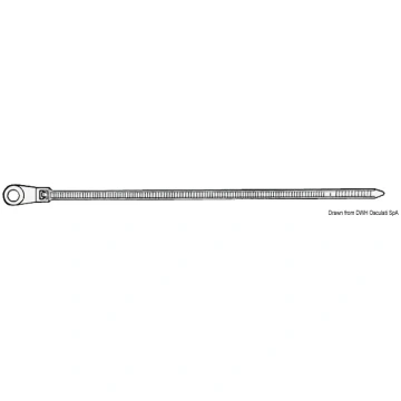 Nylon strap 7.8 mm x 200 mm (18.037.02)