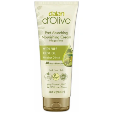 Ķermeņa krēms Dalan d`Olive Pure Olive Oil, 250 ml