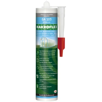 Hermētiķis Makroflex GA 103, 300 ml, caurspīdīga k