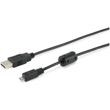 Equip USB 2.0 Type A to Micro-B Cable, 1.0m , Blac