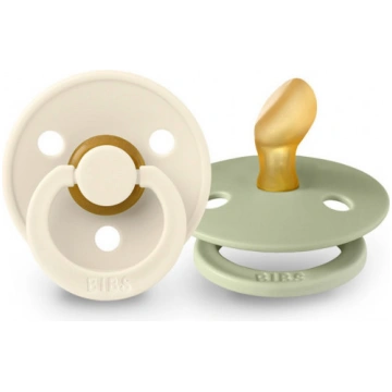 Bibs Anatomical Natural rubber pacifier 0-6 months