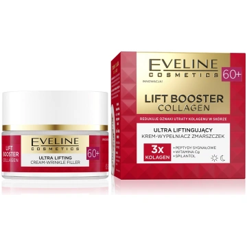 Sejas krēms Eveline Lift Booster Collagen, 50 ml, 