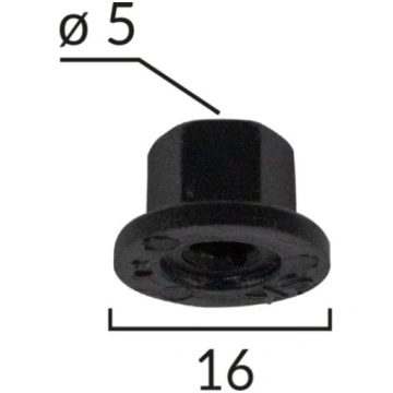 Tapsējuma podziņa ROM C60142 ROMIX
