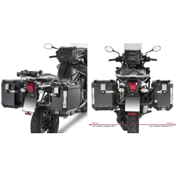 Givi Tubular pannier holder for Trekker Outback Ti