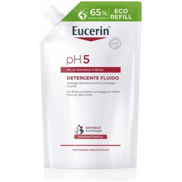 Detergente Fluido pH5 Eucerin Ricarica 400 ml