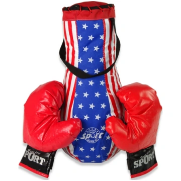 Aktīvās Spēlēs - Kids Punch Bag Kit Childrens Mega