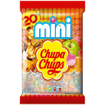 Ledenes CHUPA CHUPS mini, maisiņā, 120g - 450-0807