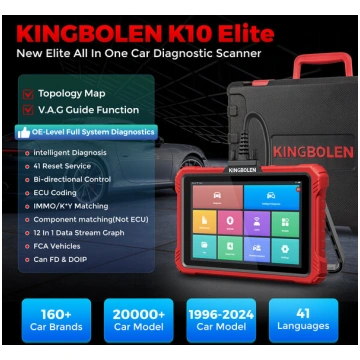 TeamBa KINGBOLEN K10 Elite Automašīnu Diagnostikas