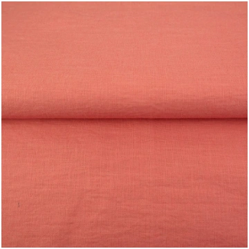 Audums ar defektu Mīkstināts lins Pink 170gr/m² 66