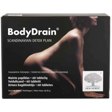 NEW NORDIC BodyDrain tabletes N60
