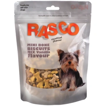 Gardums suņiem – Rasco Mini Bone Biscuit Treat wit